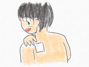 貼り薬の副作用：赤みを予防！