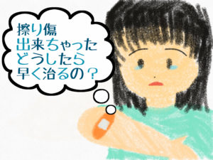 キズの治りを早くするには？